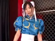 Vechtend Meisje Chun Li - Mirei Kazuho